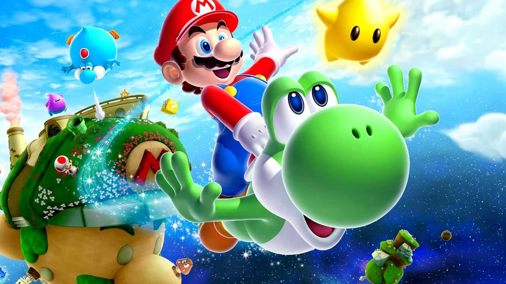 Super Mario Galaxy 2 gameplay