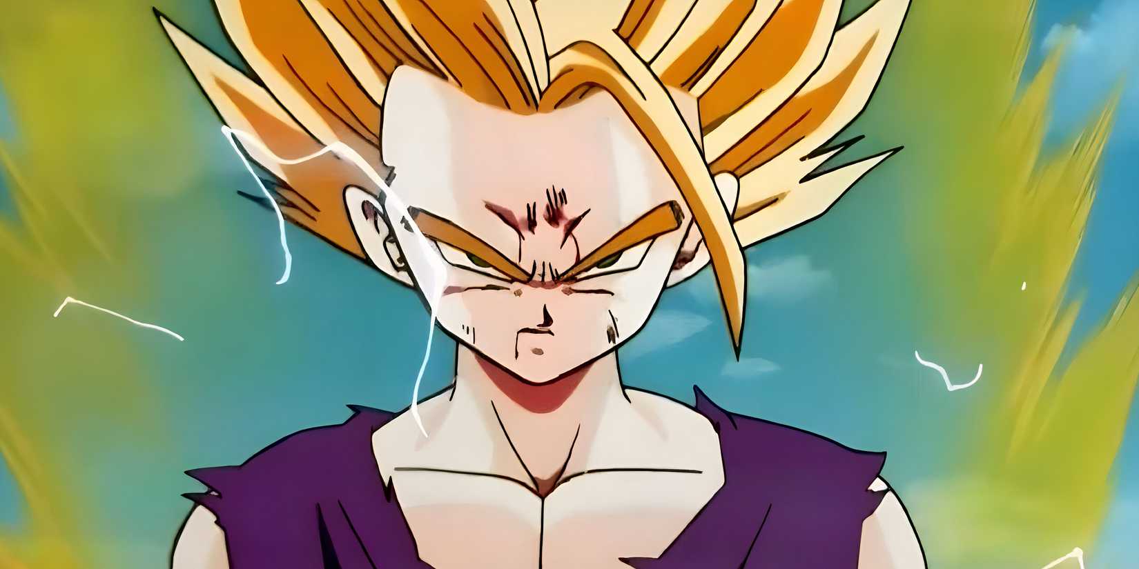 Gohan awakening Super Saiyan 2