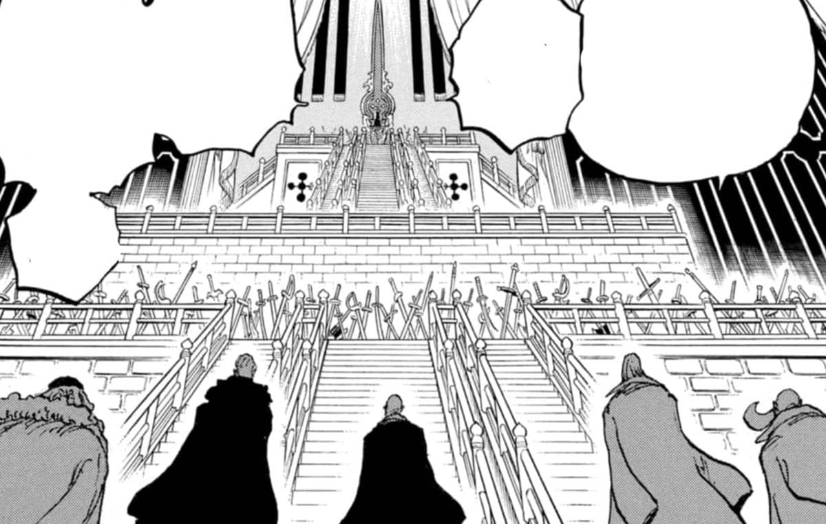 Imu reacts to Harald's defeat in One Piece 1171