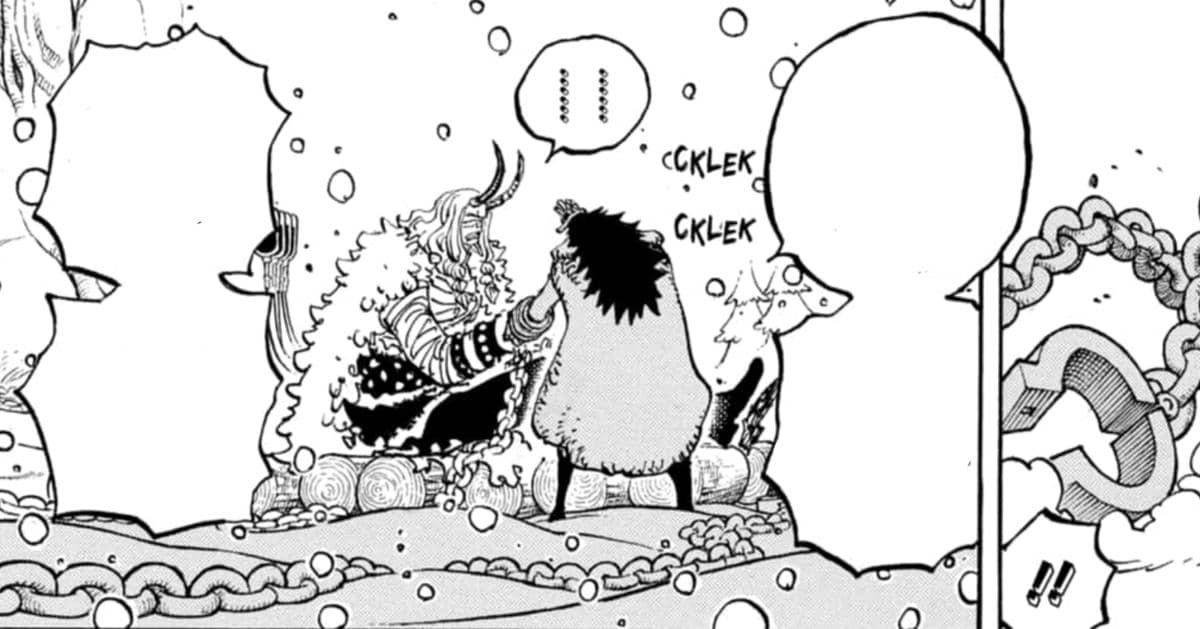 Loki freezes a giant monster with Ragnir in One Piece 1171