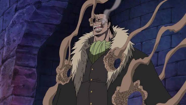 One Piece Haki battle scene