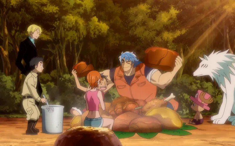 Toriko anime scene