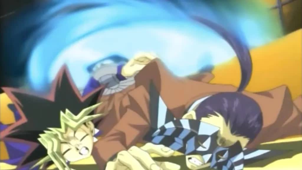 Dark energy discs in Yu-Gi-Oh!