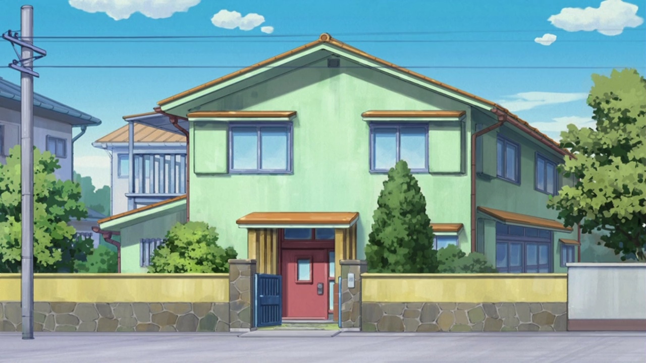 Shizuka represents a typical middle-class family. (Screenshot)