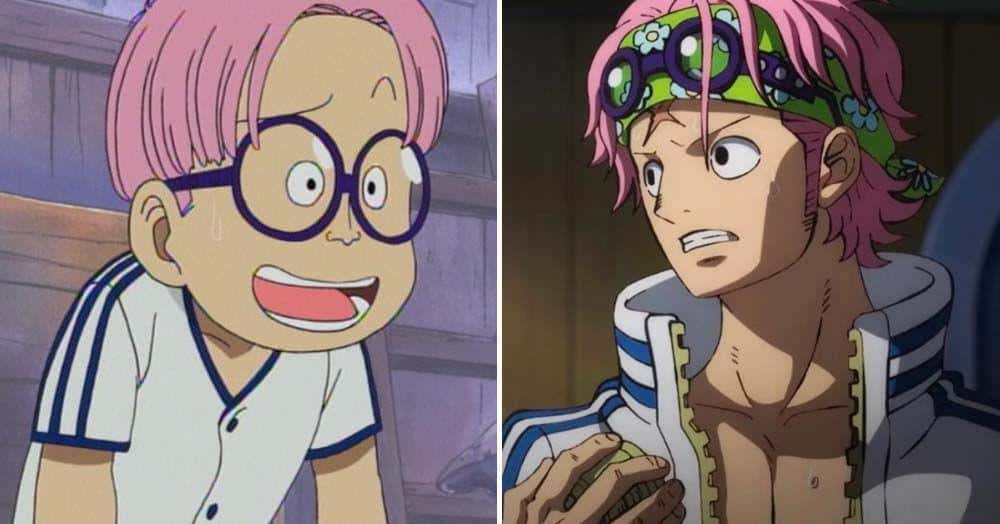 Koby's transformation in One Piece