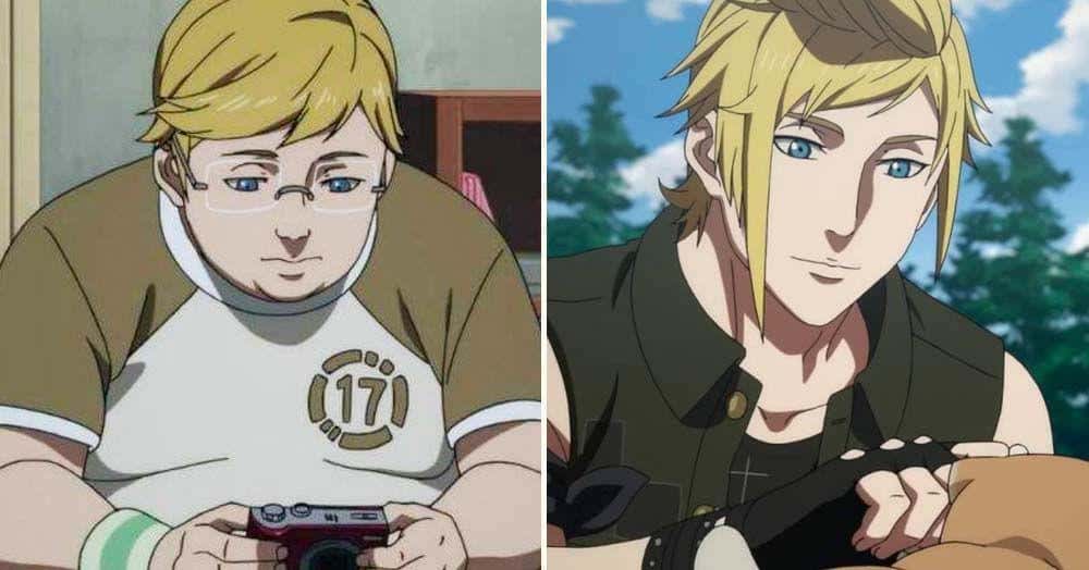 Prompto Argentum's transformation in Brotherhood: Final Fantasy XV