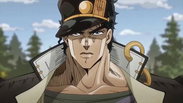 Jotaro Kujo from JoJo's Bizarre Adventure