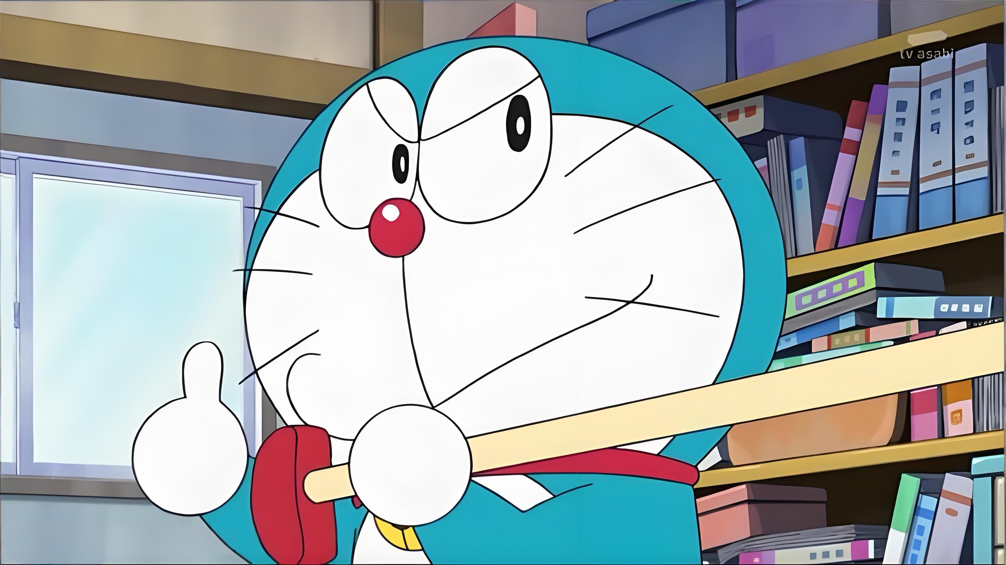 Doraemon has many ways to access new gadgets (Screenshot)
