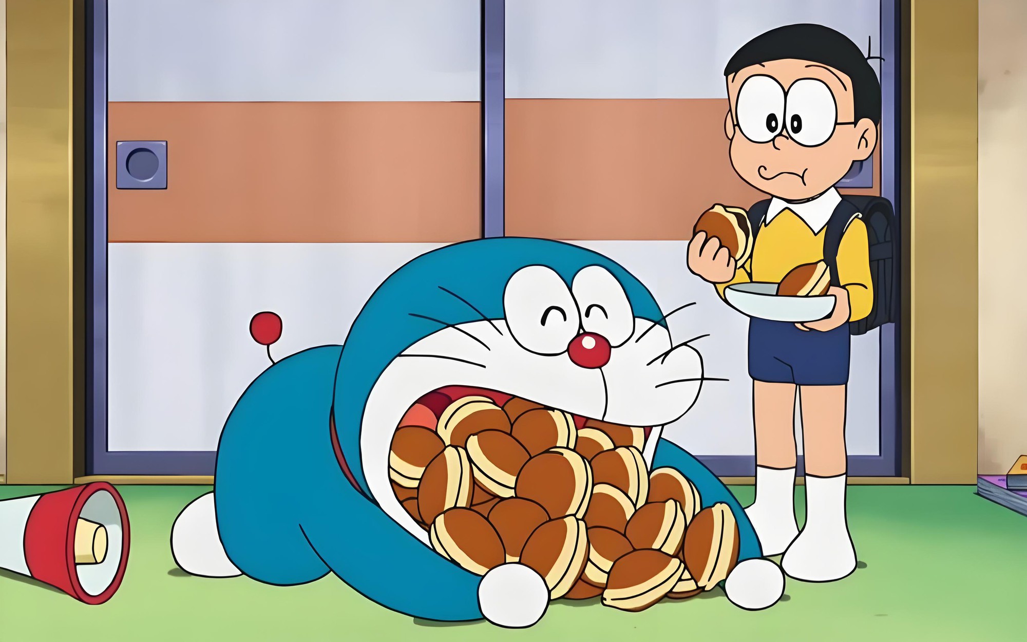 Dorayaki pancakes are Doraemon's favorite treat (Screenshot)