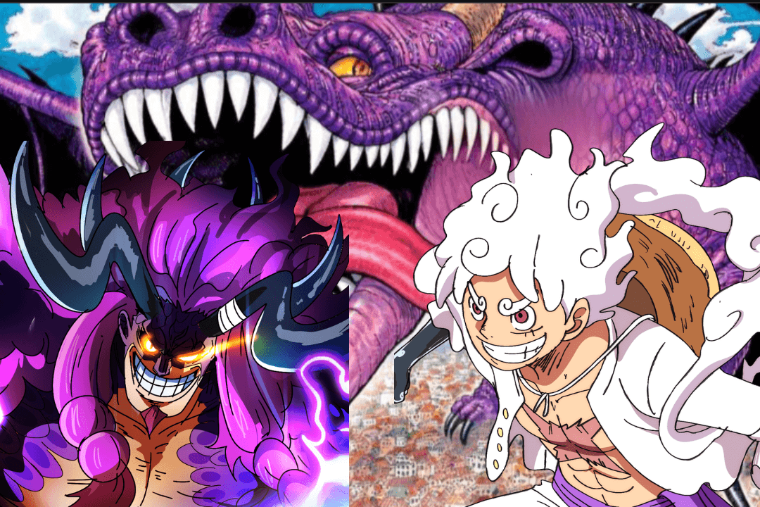 Loki’s dragon form in One Piece chapter 1174