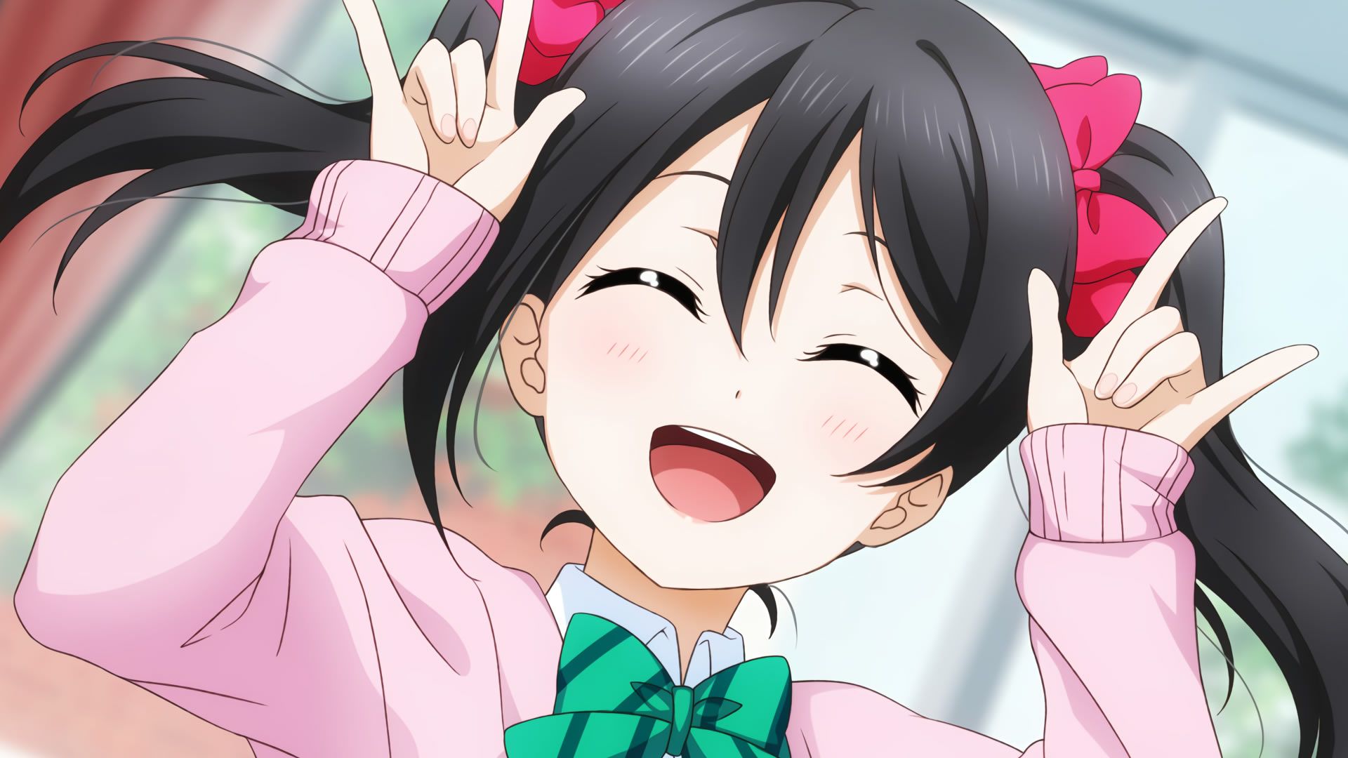Nico Yazawa from Love Live! with twintails