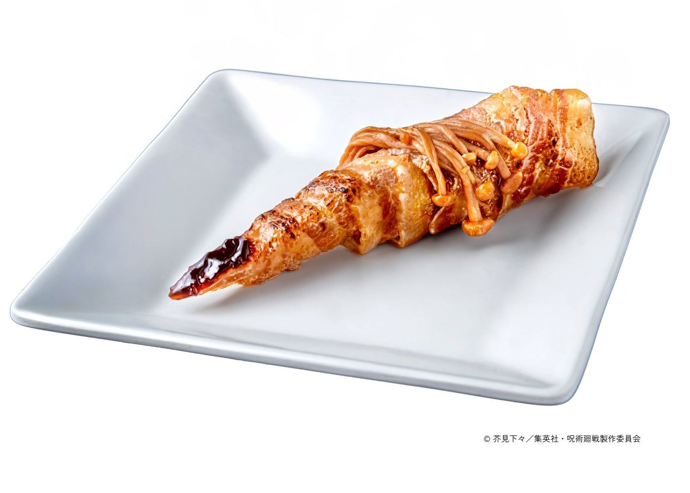 Close-up of Sukuna finger ramen texture