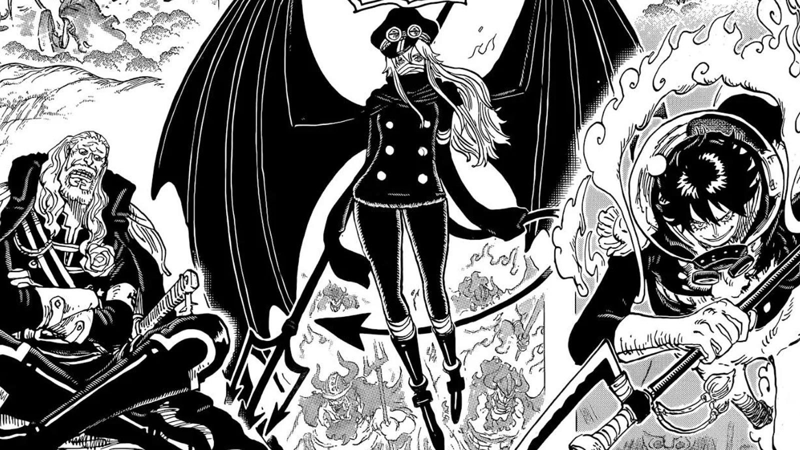 One Piece Chapter 1172 reaction panels
