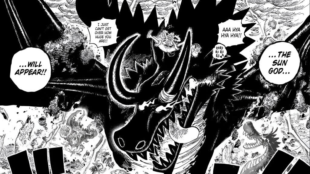 Loki and Luffy in One Piece