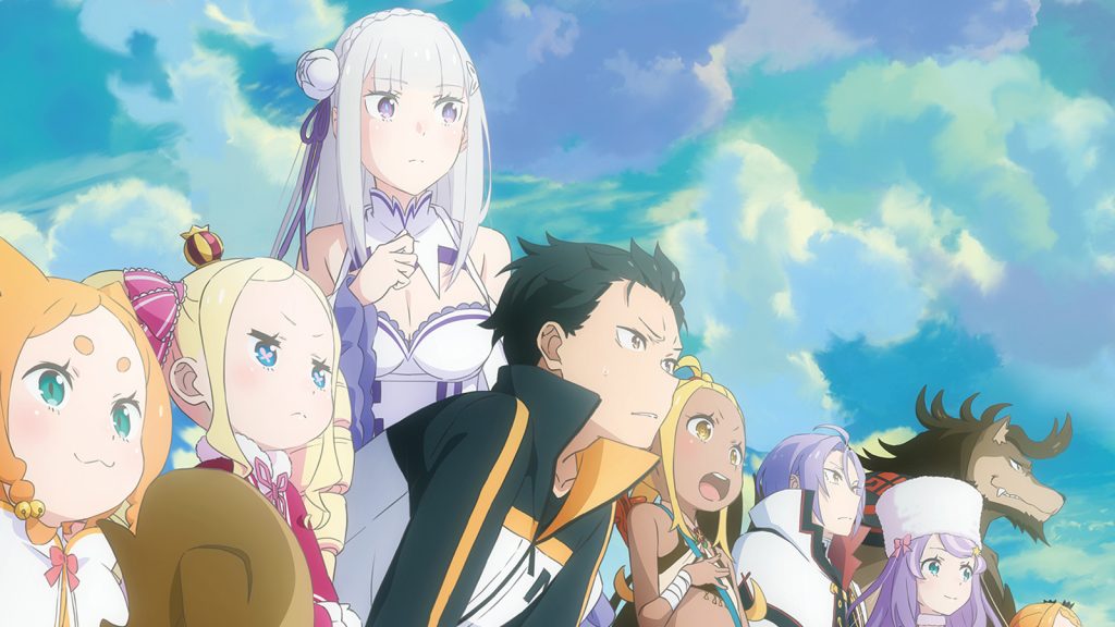 Re:Zero anime scene