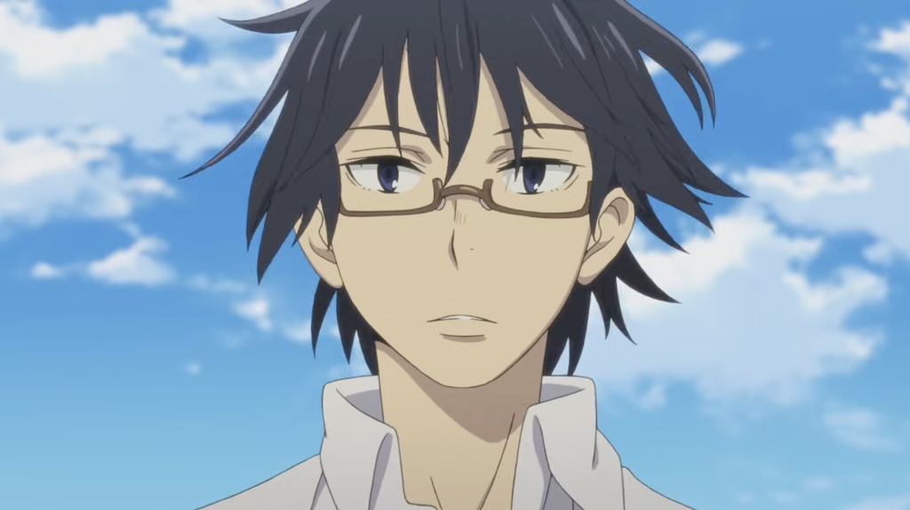 Erased anime scene