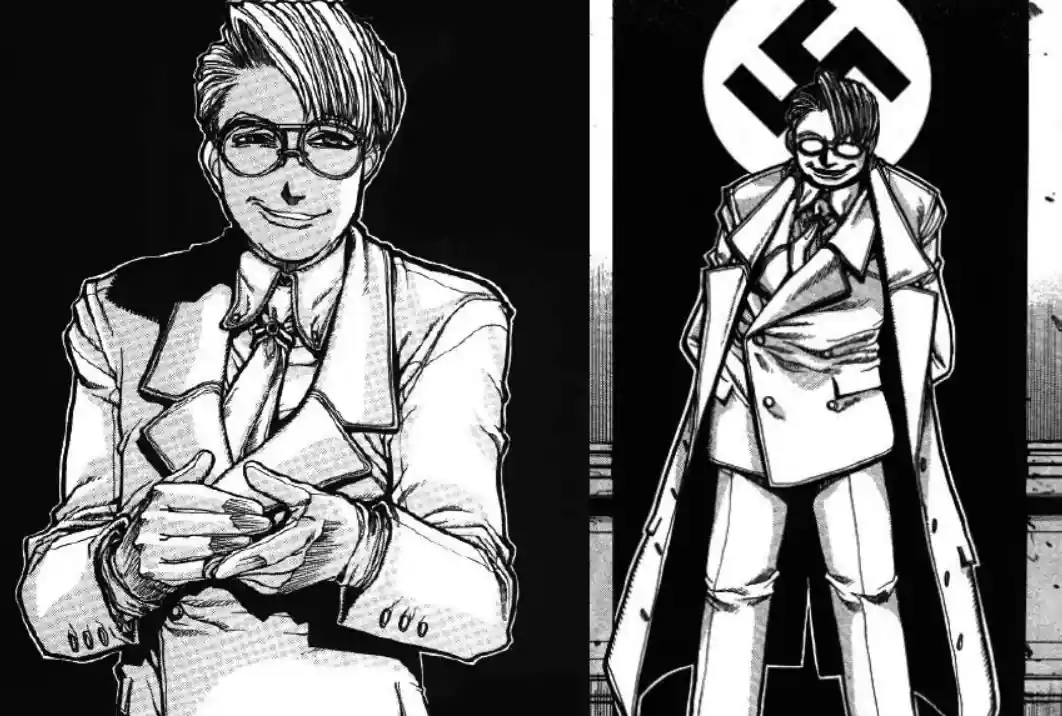 The Major character from Hellsing