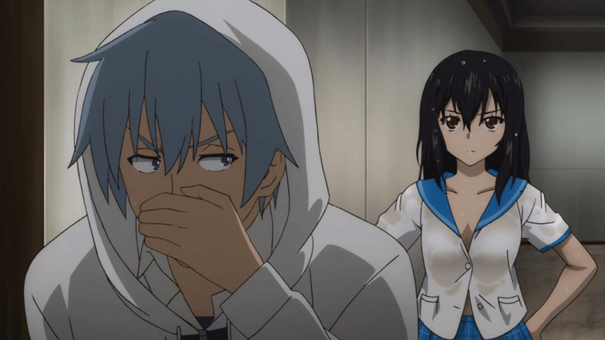 Strike the Blood anime scene