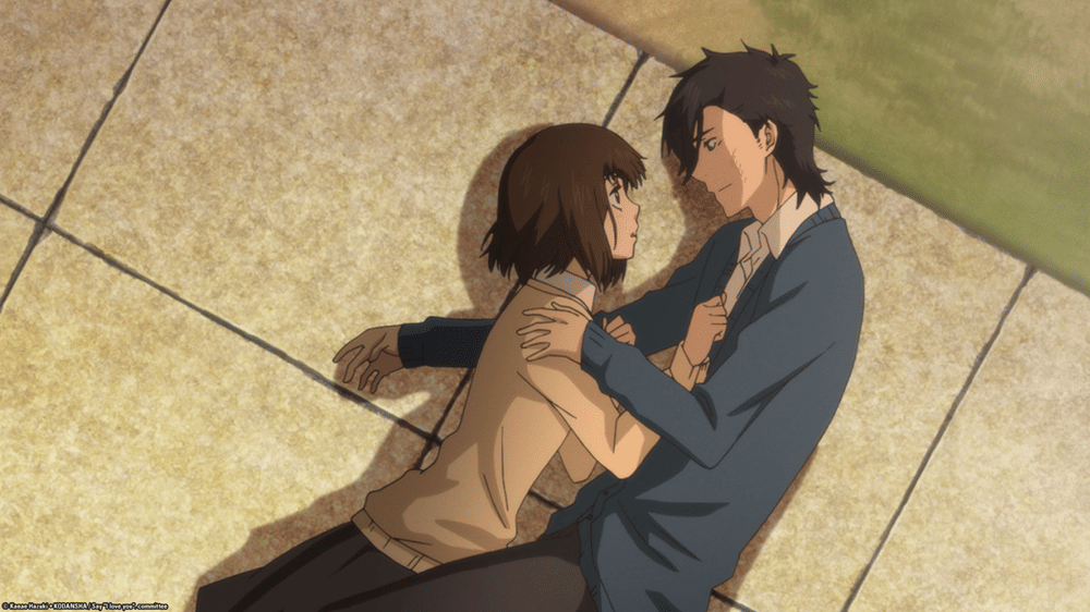 Say I Love You anime scene