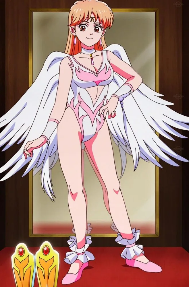 In a recent episode of Dragon Quest, Leona appears with a changed appearance.