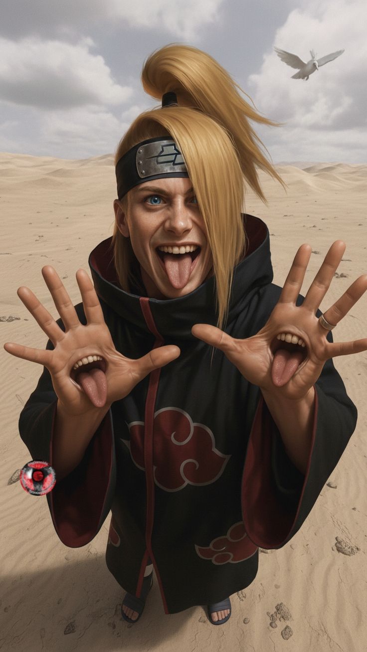 AI-generated image of Itachi Uchiha