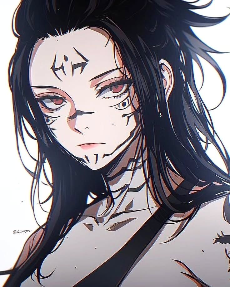 AI female Sukuna artwork