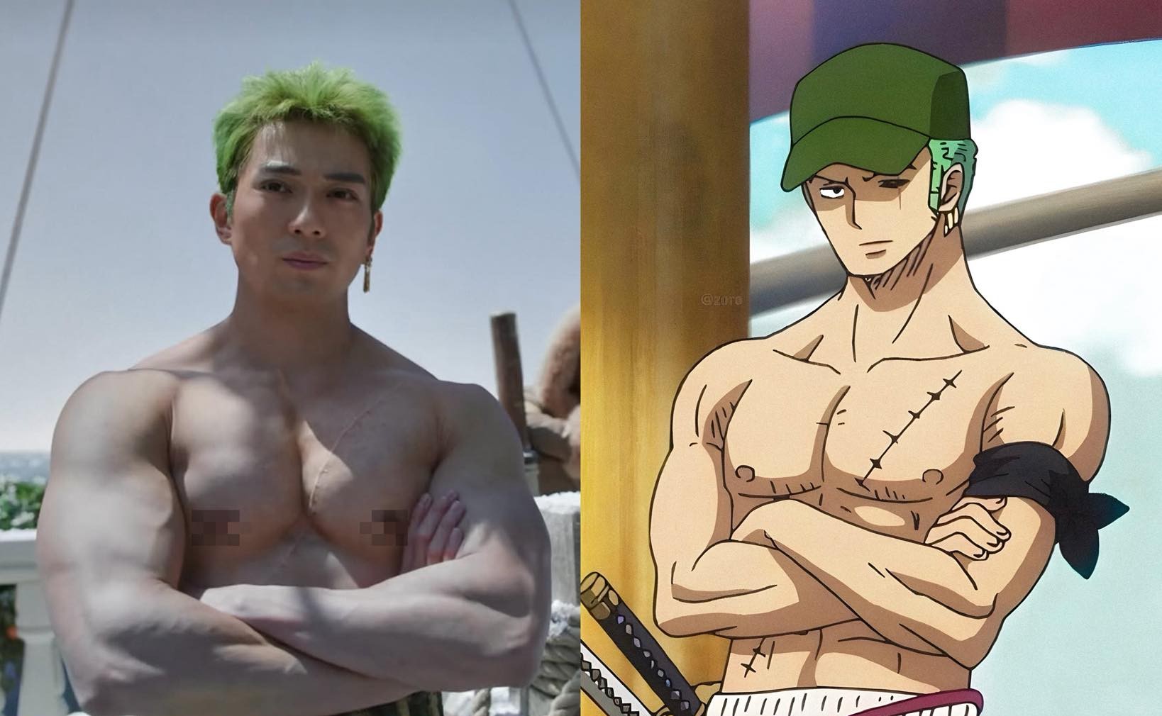 Arata Mackenyu muscular physique