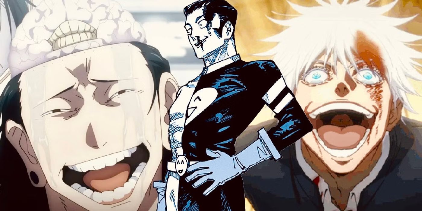 Fumihiko Takaba and Gojo Satoru side by side