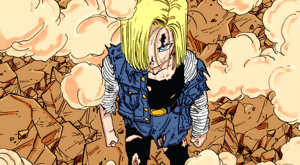 Android 18 from Dragon Ball Z