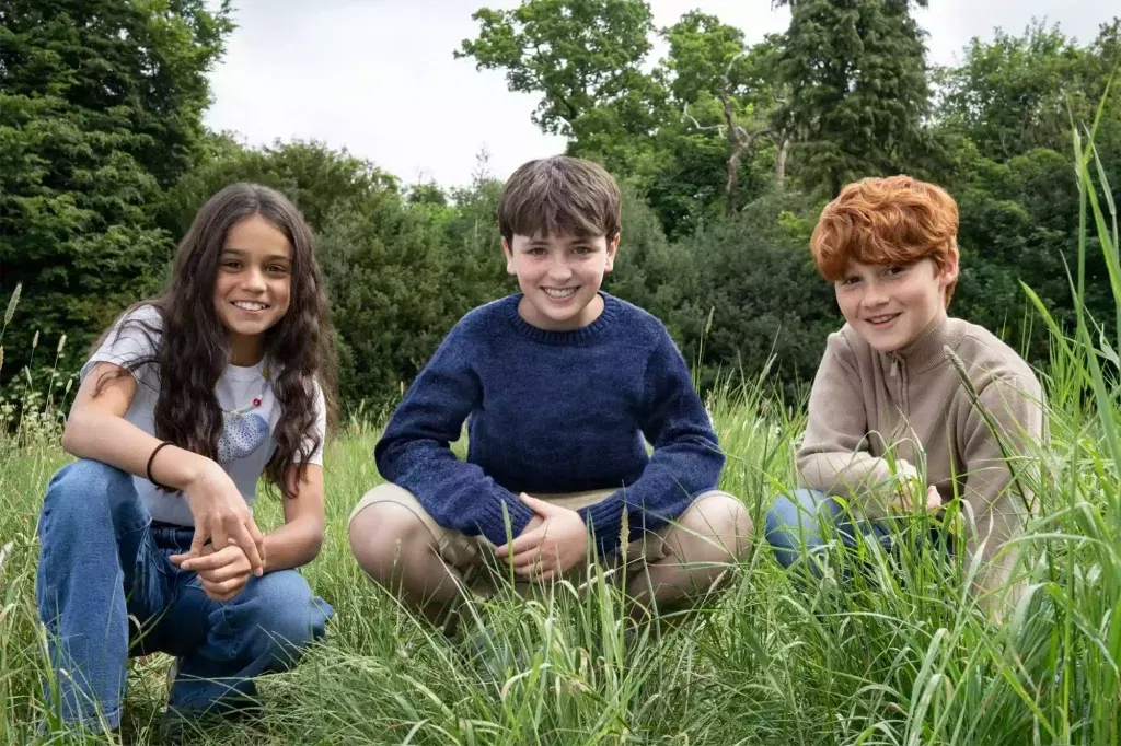 Arabella Stanton, Dominic McLaughlin, and Alastair Stout as new Harry Potter trio