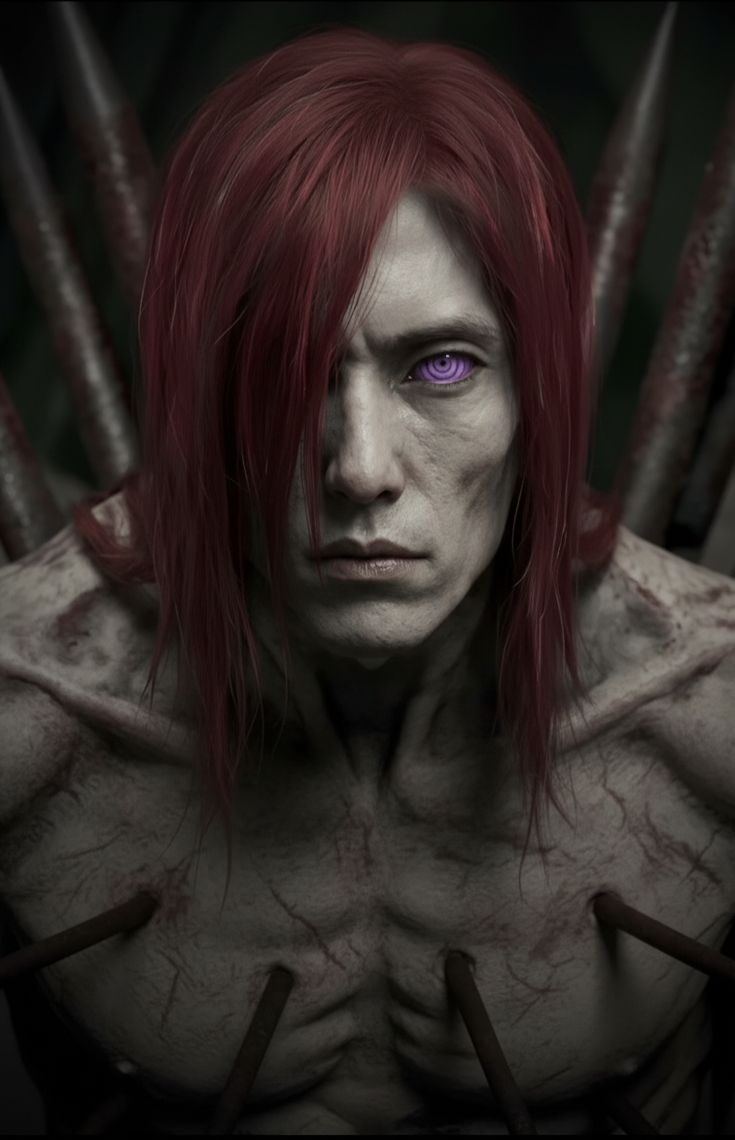 AI-generated image of Akatsuki members