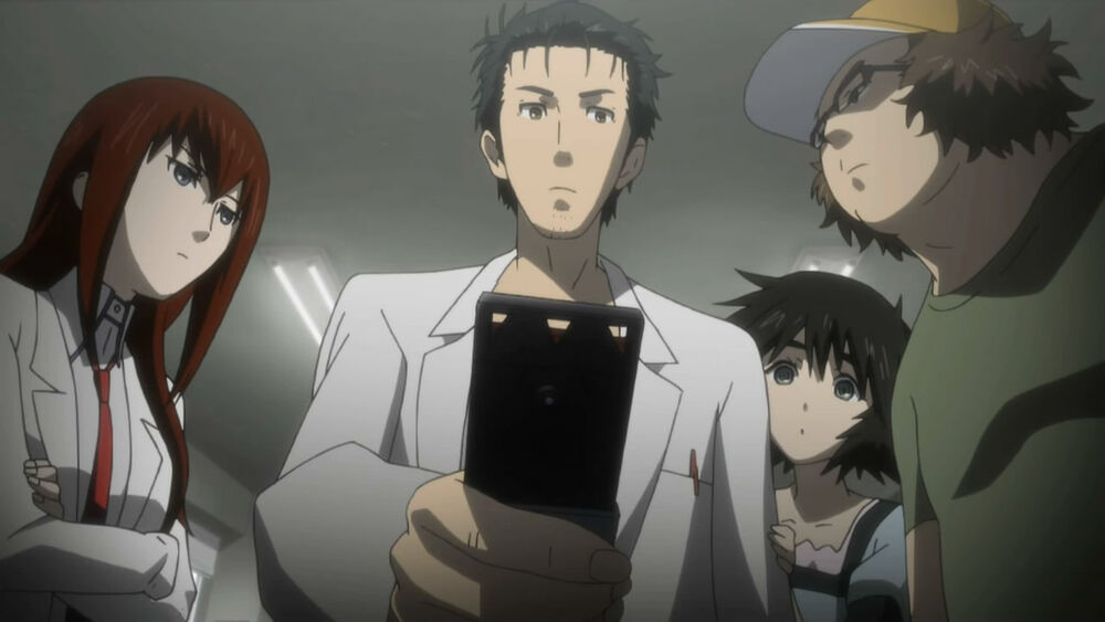Rintaro Okabe facing time travel consequences