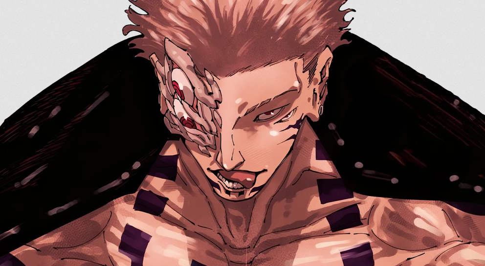 Ryomen Sukuna at his peak during the Heian era