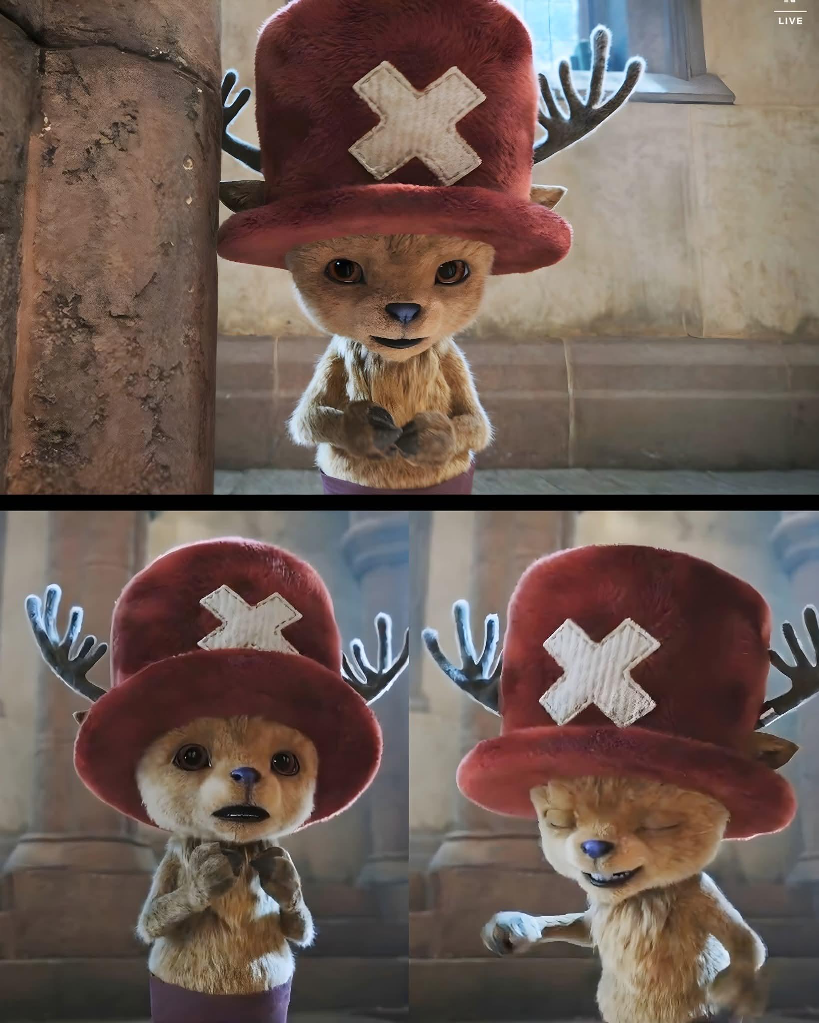 Chopper in Brain Point form in One Piece live action