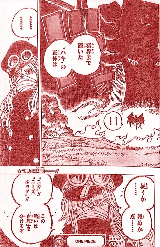 Luffy and Loki prepare for battle