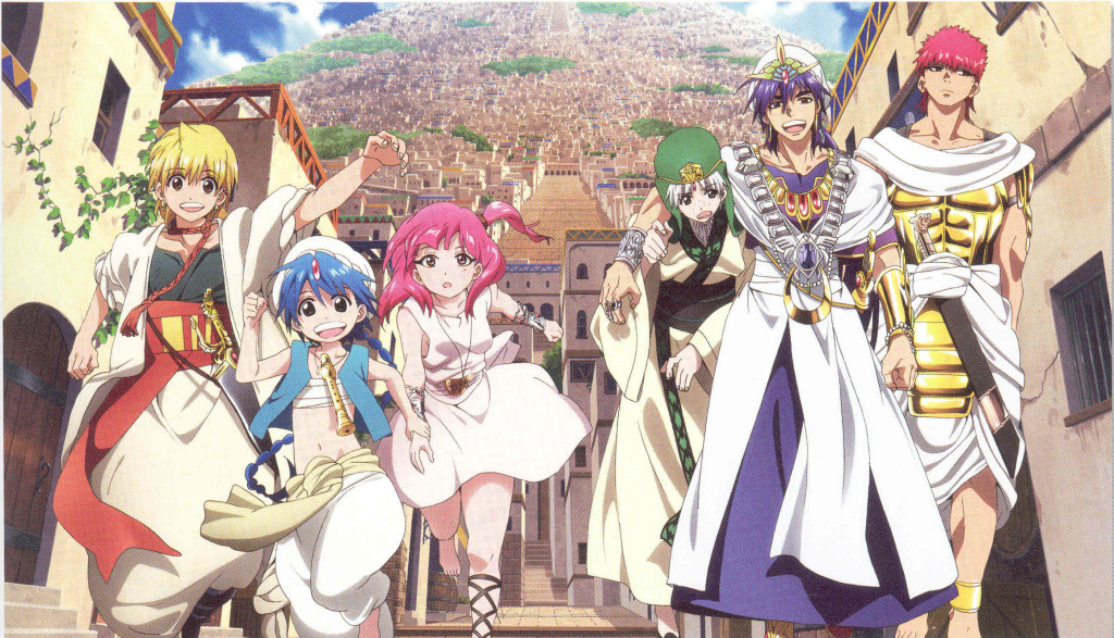 Magi The Labyrinth of Magic poster