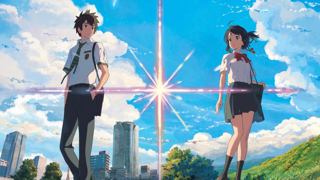 Your Name stunning hand-drawn animation