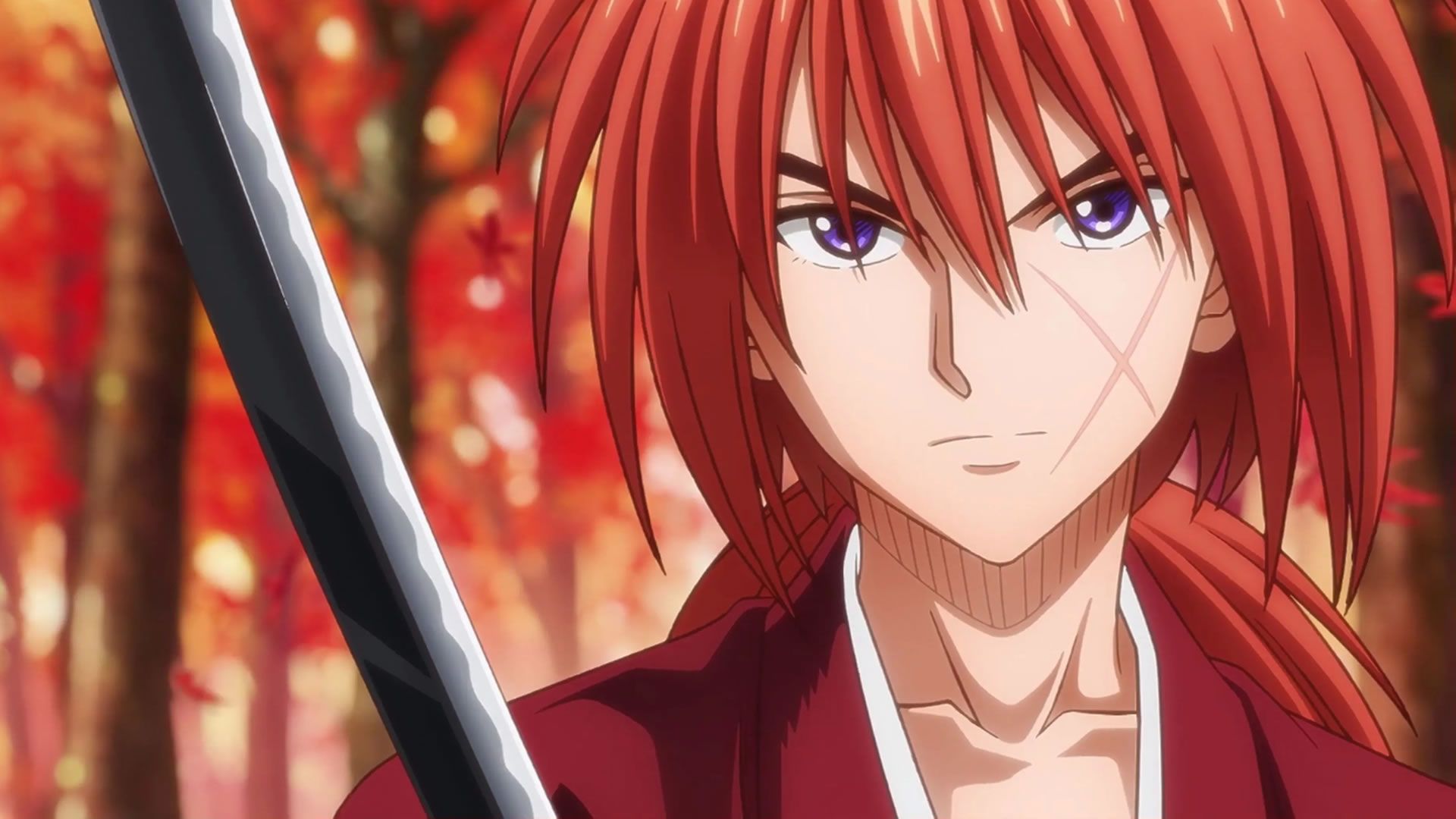 Rurouni Kenshin anime cover