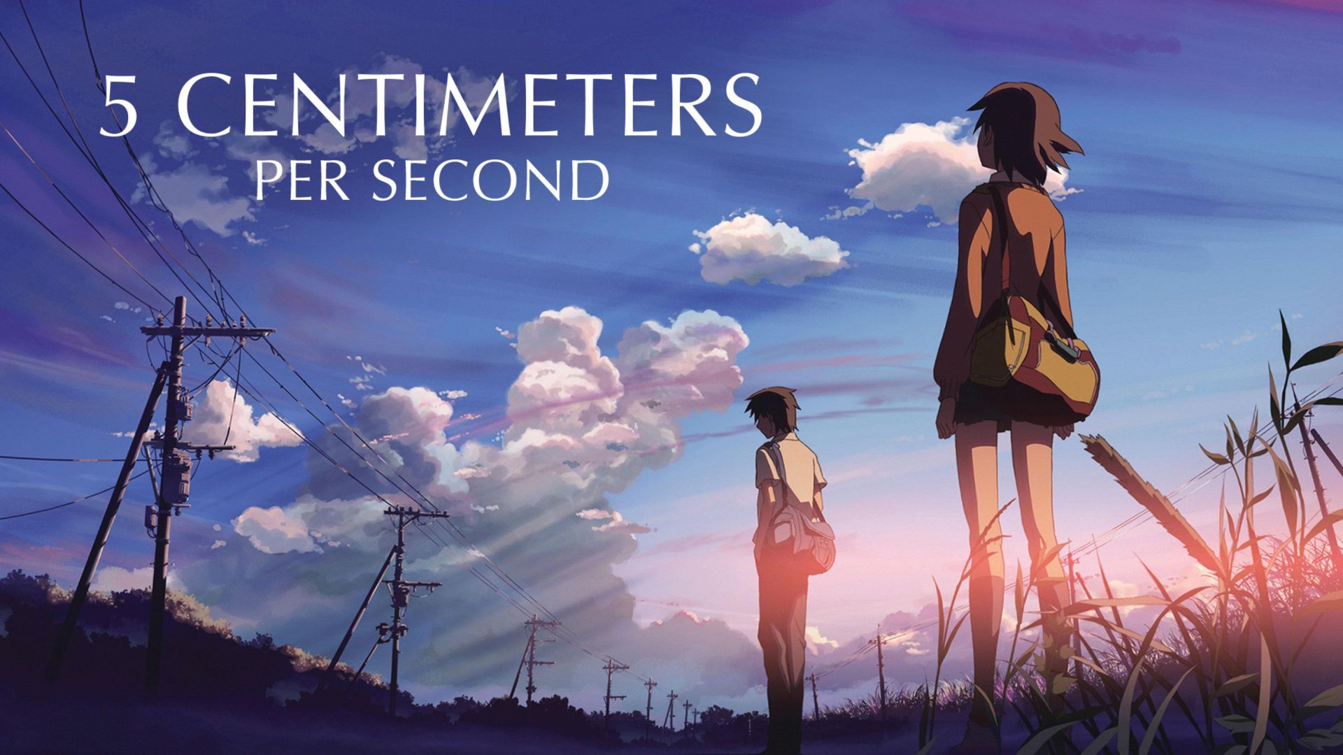5 Centimeters per Second anime scene