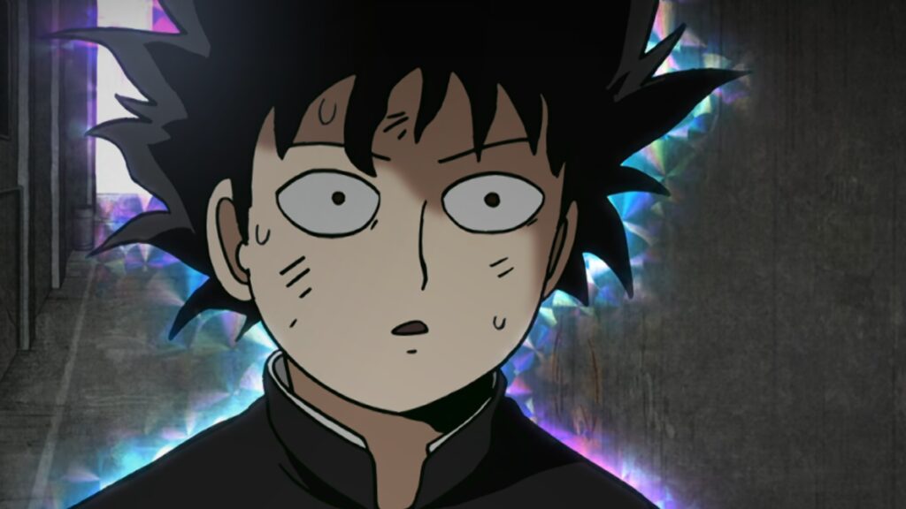 Mob Psycho 100 dynamic hand-drawn animation