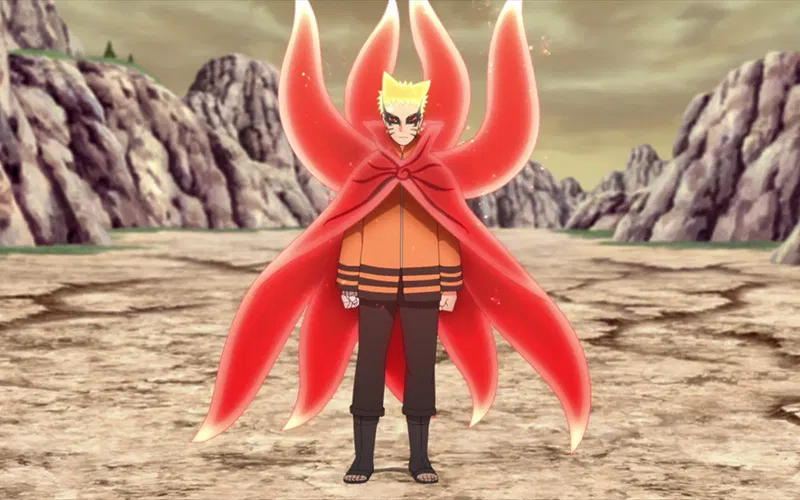 Naruto in Baryon Mode