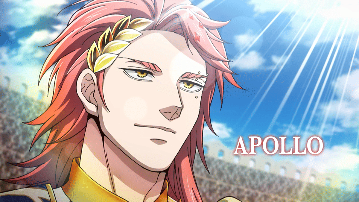 Apollo as the Sun God in Record of Ragnarok