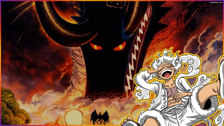 Luffy and Loki freeze Imu in One Piece 1178