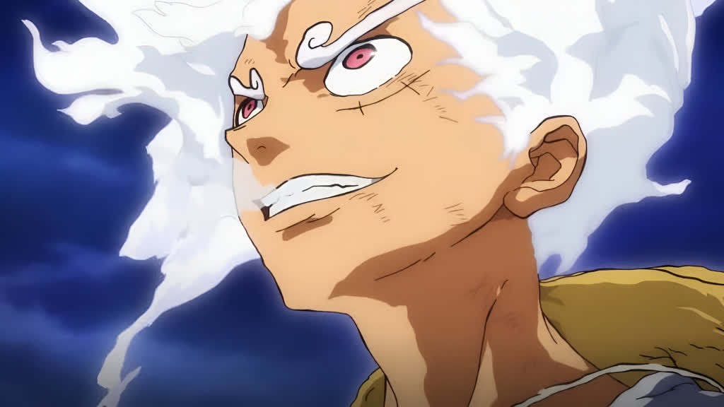 Luffy Gear 5 reveal in One Piece