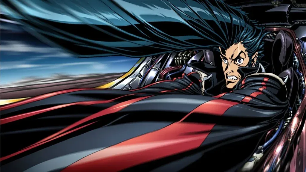 Redline intense hand-drawn racing scenes
