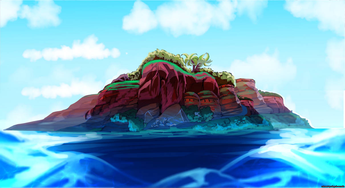 Laugh Tale island in One Piece