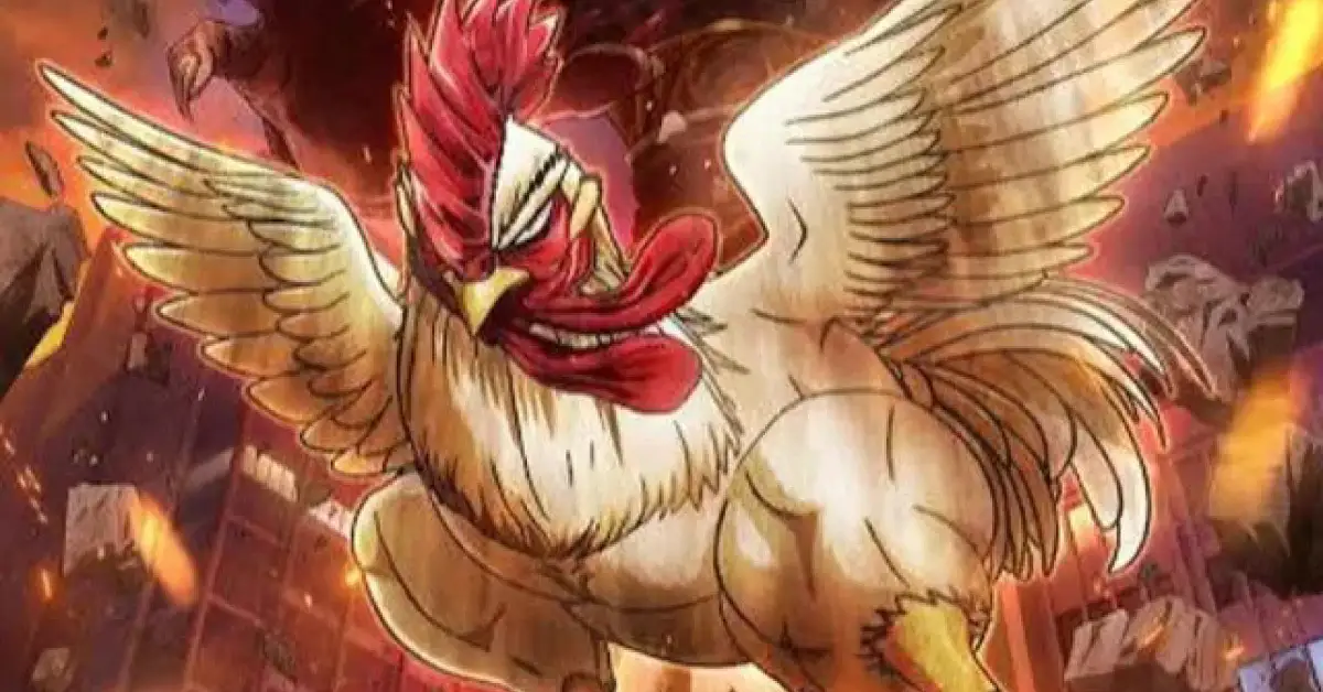 Rooster Fighter manga cover