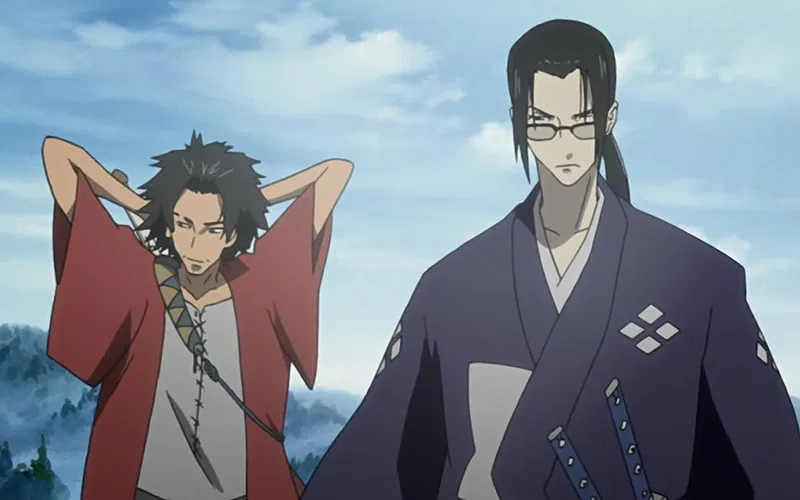 Samurai Champloo characters Jin and Mugen