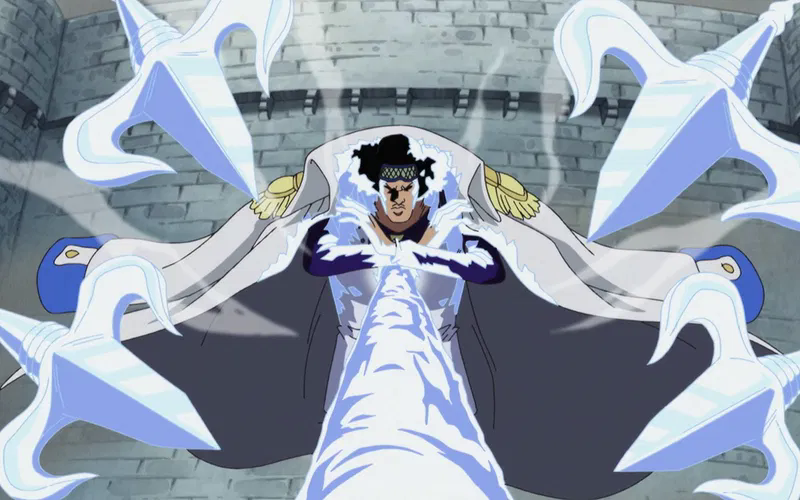 Aokiji controlling ice environment