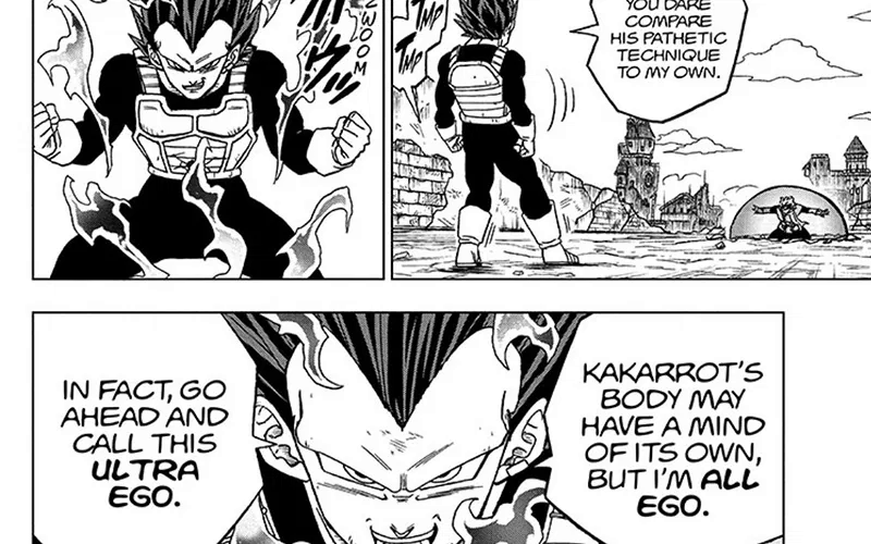 Vegeta in Ultra Ego form